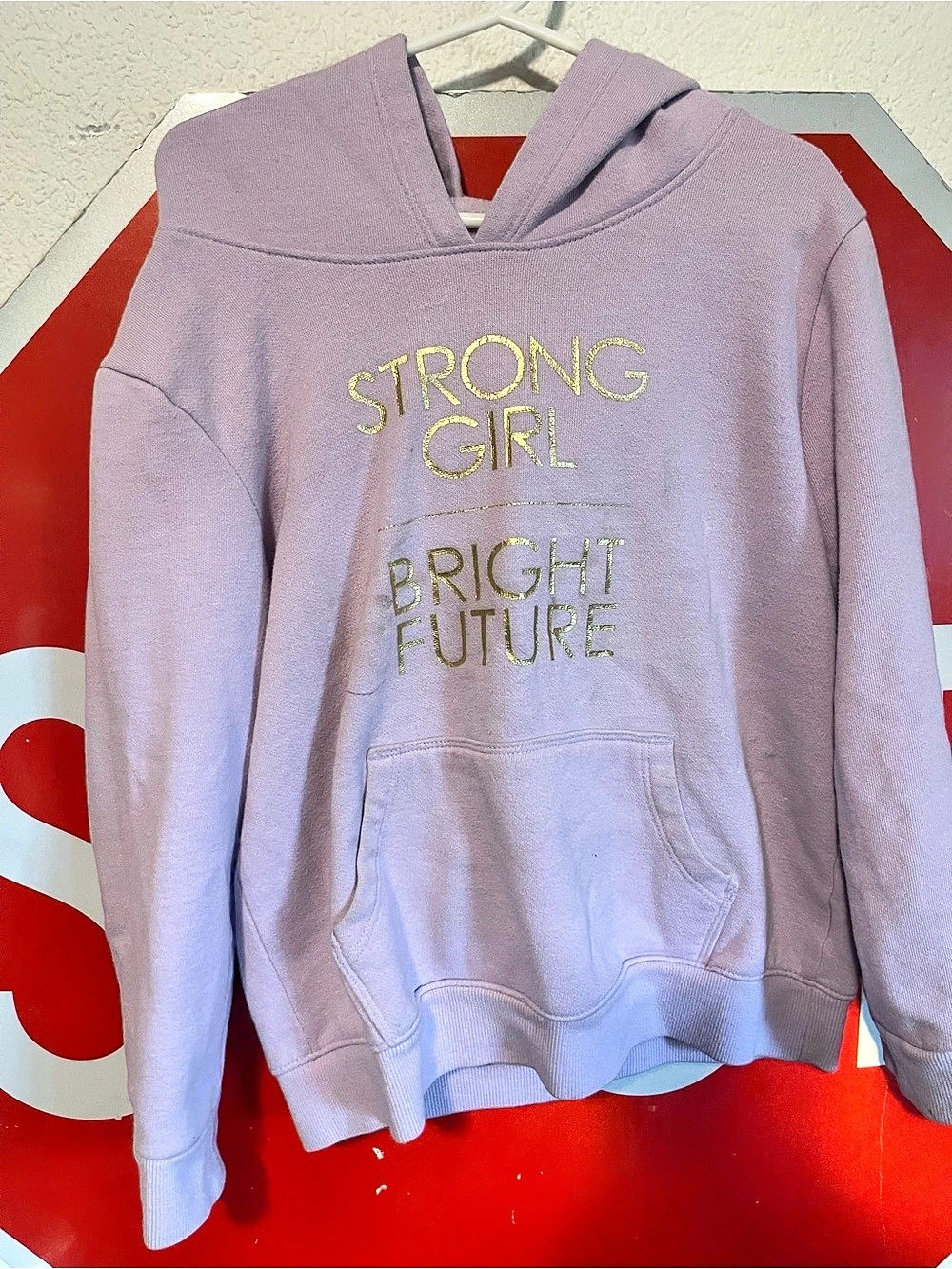 Cat & Jack Girls Purple Hoodie Size 6X